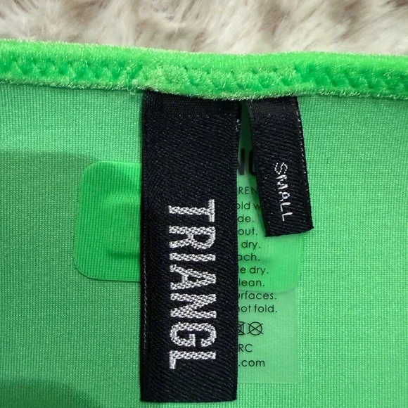Triangl Neon Green Bikini Set - Picture 2 of 3